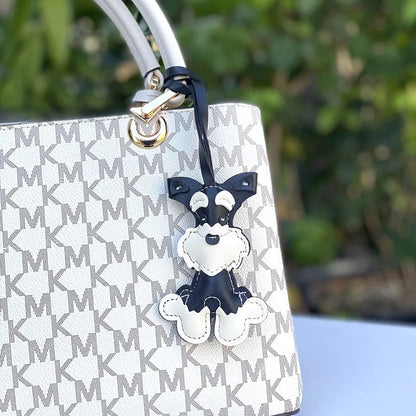 Leather Pup Bag Charms