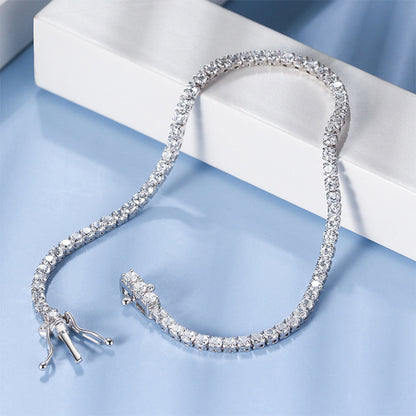 Tennis Cubic 3.0 mm Zirconia Bracelet - Open Box Clasp