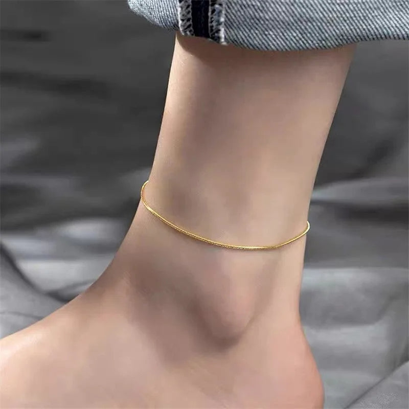 Snake Chain Anklets