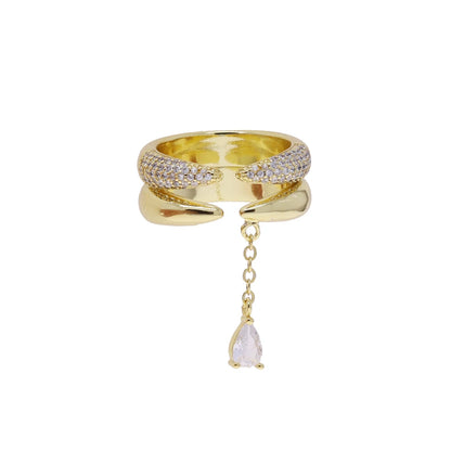 The Celestial Cascade Ring ( Adjustable )