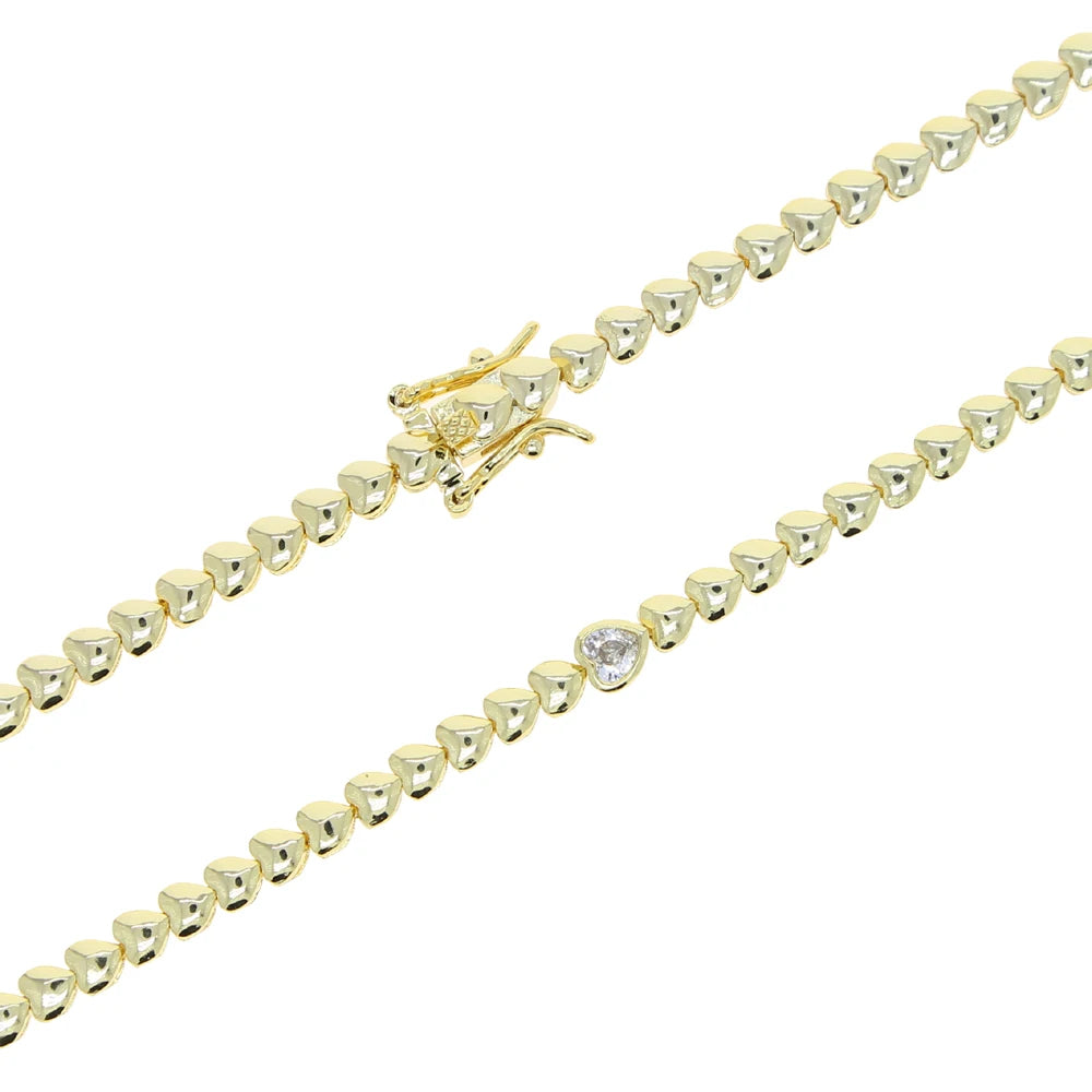 The Glimmer Heart Bracelet