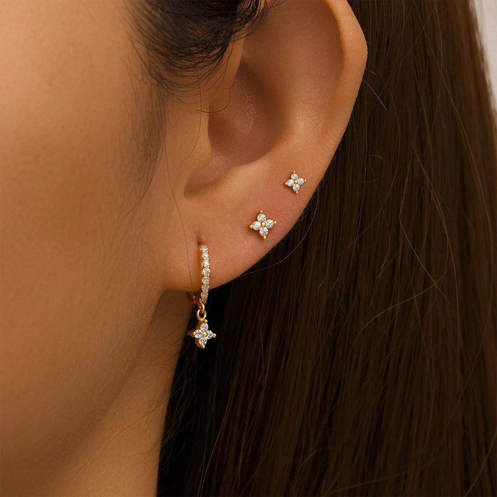 Celestial Dream Trio Earring (Single Ear Stack Set)