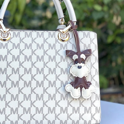 Leather Pup Bag Charms