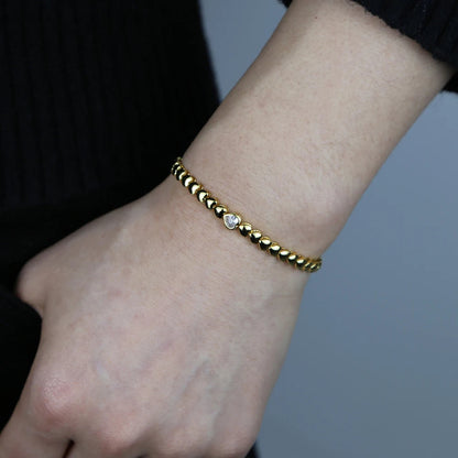 The Glimmer Heart Bracelet