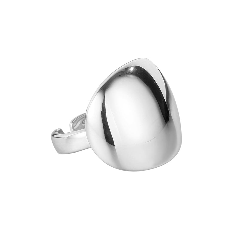 Elegant Smooth Open Ring