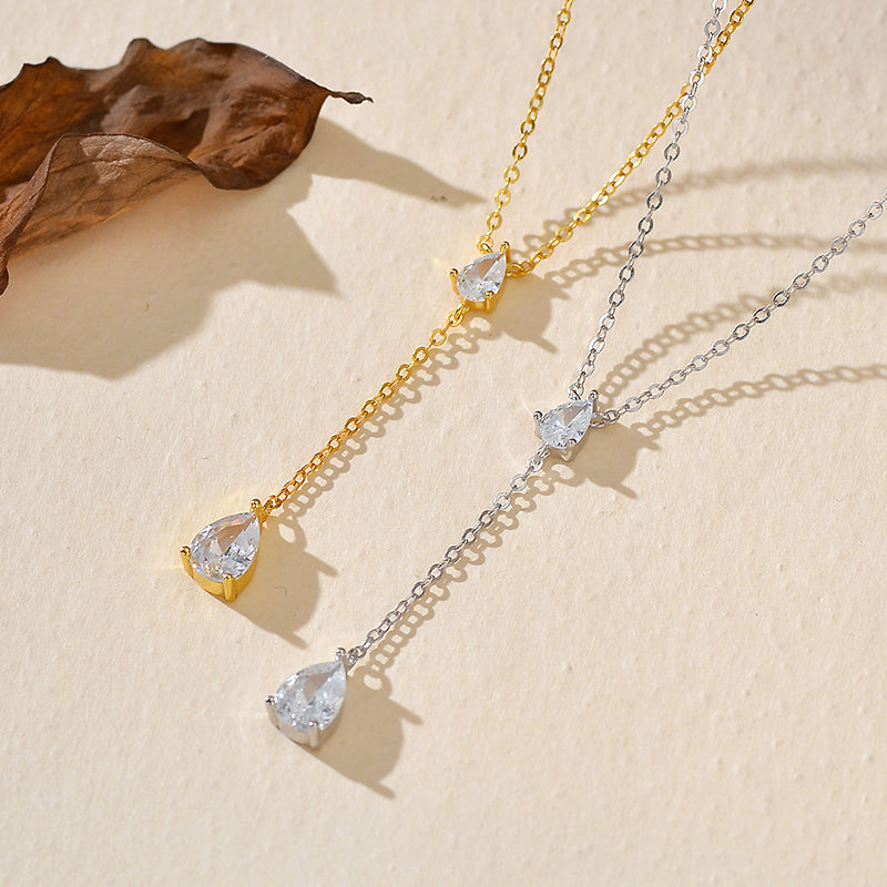 Celeste Drop Y Necklace