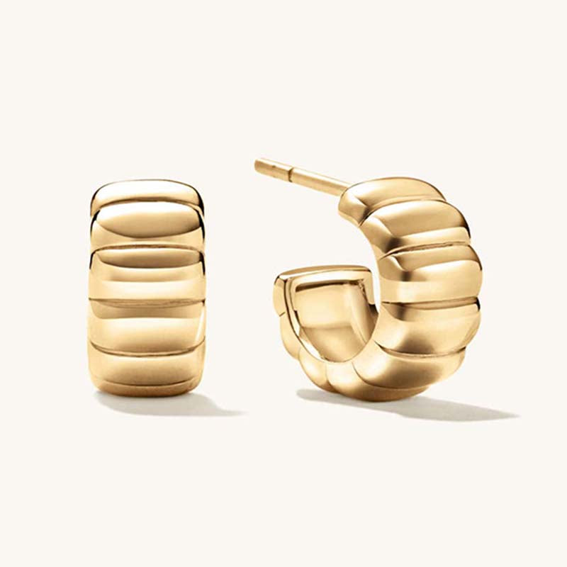 Gilded Gleam Earrings (Small)