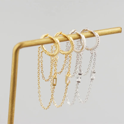 Sunstone Emerald Earrings