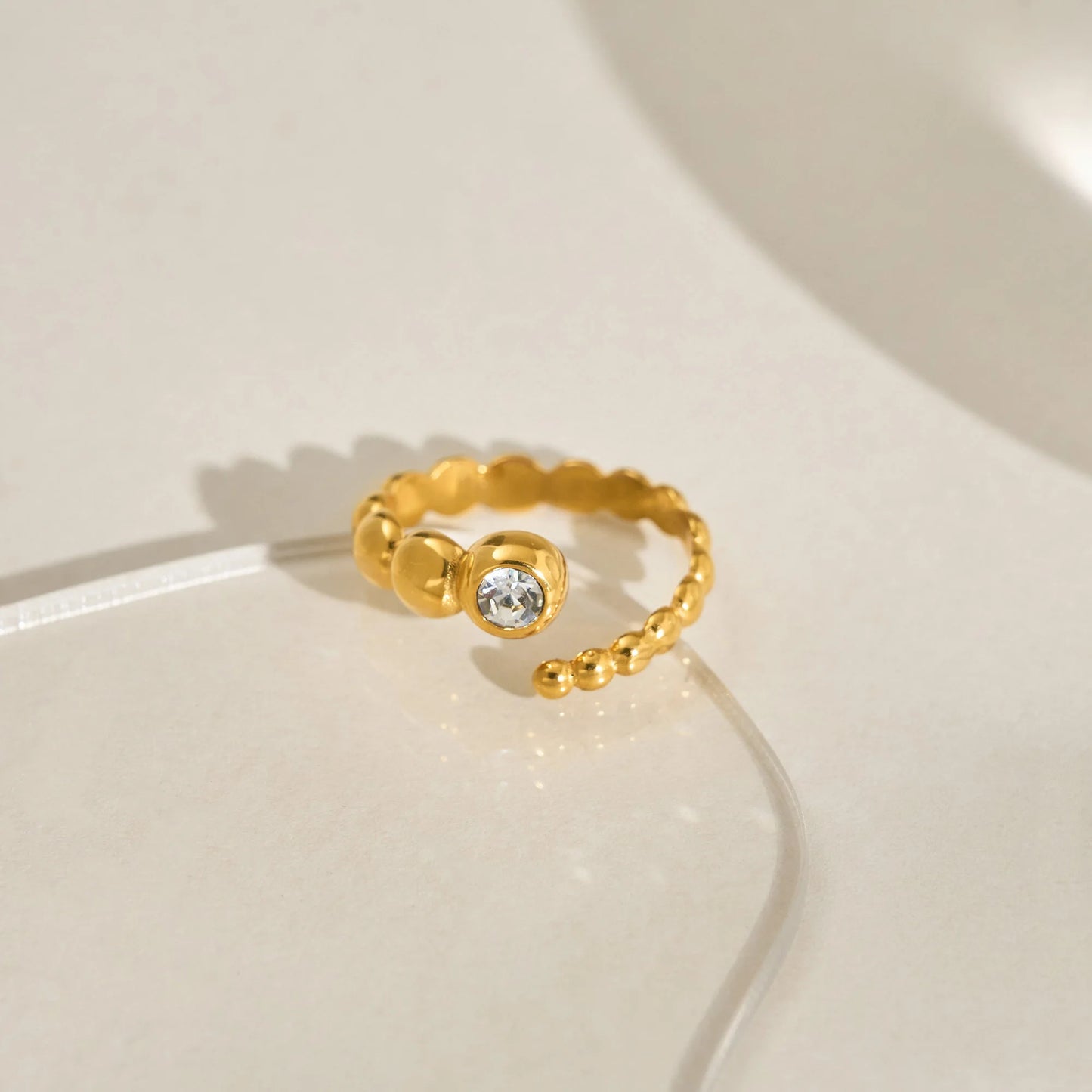 Gilded Venom Ring ( Adjustable )