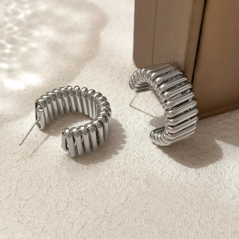 Gilded Gleam Earrings (Large)