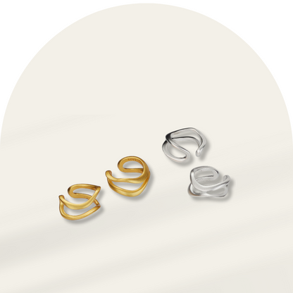 Matte Hoop Ear Cuff ( One Piece )