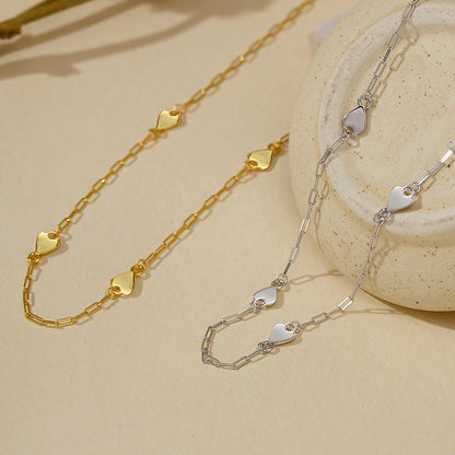 Scattered Hearts Necklace