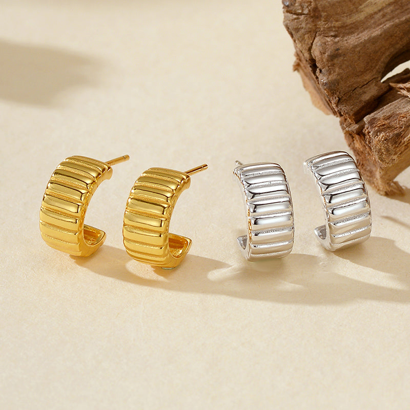 Gilded Gleam Earrings (Small)