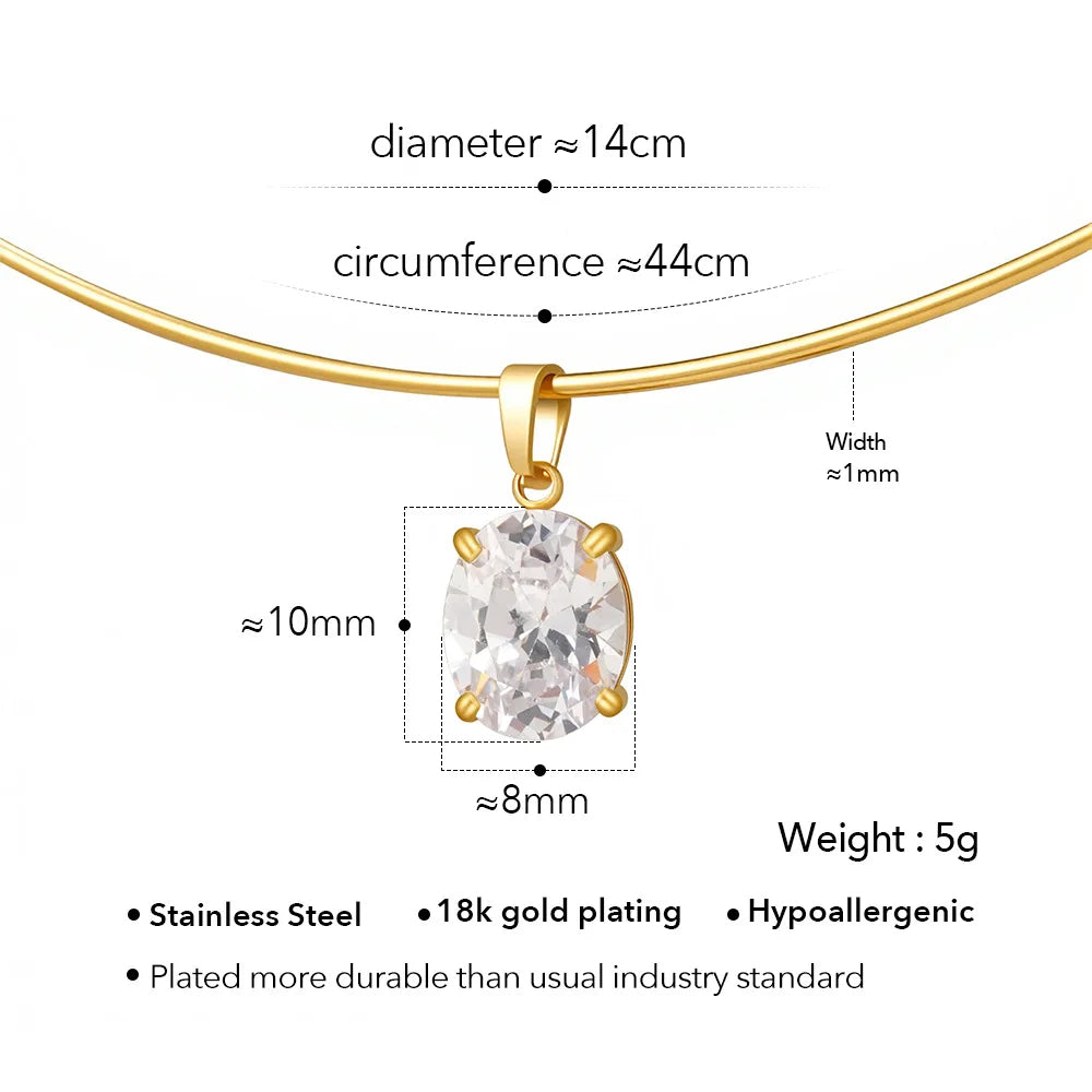 Orbiter Zircon Choker