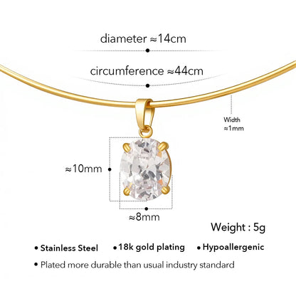 Orbiter Zircon Choker