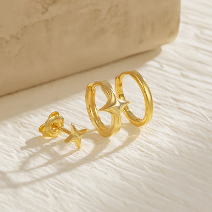 Celestial Dream Trio Earring (Single Ear Stack Set)