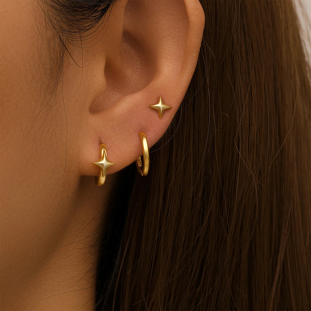 Celestial Dream Trio Earring (Single Ear Stack Set)