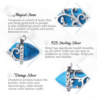 Healing Natural Stone with Islamic Design crystal pendant necklace