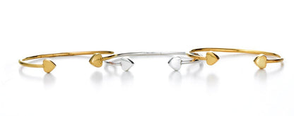Glimmer Heart to Heart Bangle
