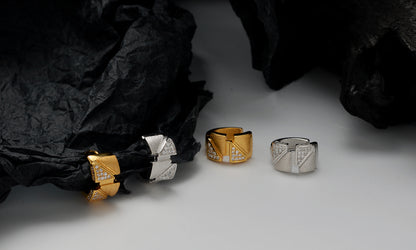 Facet Shimmer Hoop Earrings