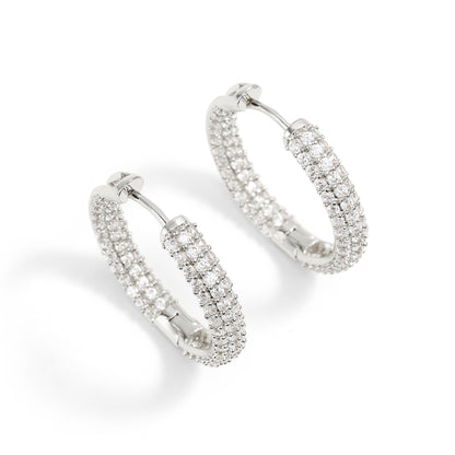 Elegant Round Hollow Earrings