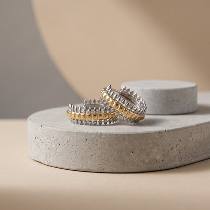 Elegant Infinity Hoop Earring