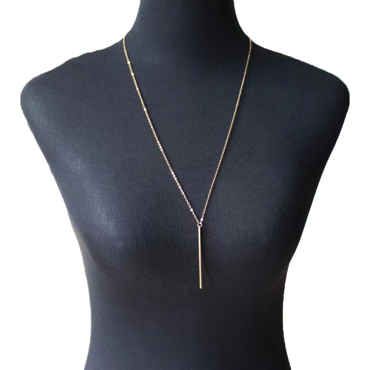 The Linear Drop Necklace