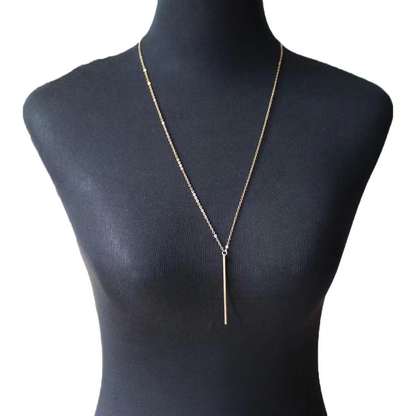 The Linear Drop Necklace