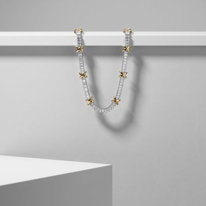 Golden Stitch Necklace