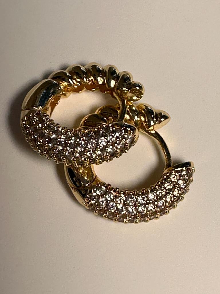 Gold Plated Hoop Earrings