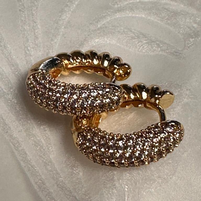 Gold Plated Hoop Earrings