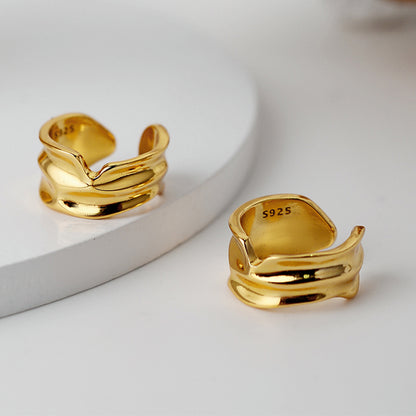 Geometric Shape Ear Cuff (One Piece)