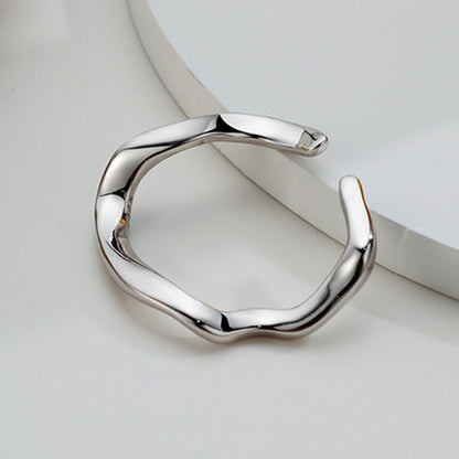 Serpentine Elegance Ring ( Adjustable )