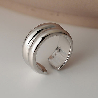 Convex Smooth Geometric Ear Cuff (One Piece)