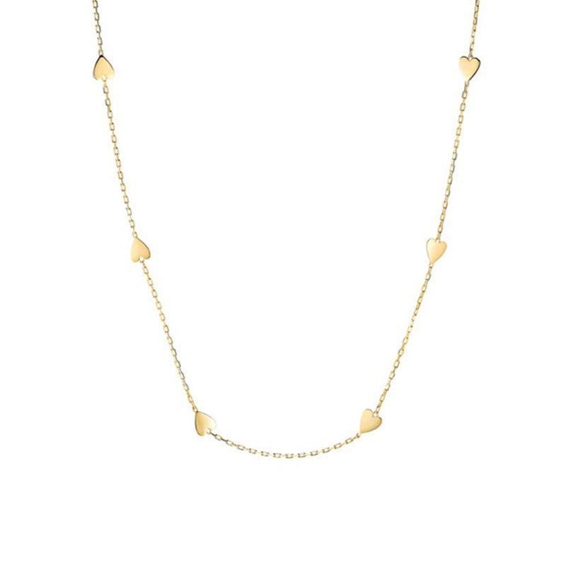 Scattered Hearts Necklace