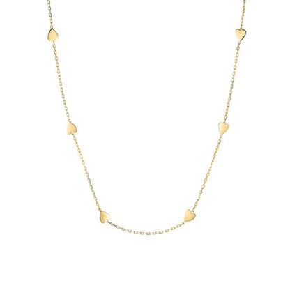 Scattered Hearts Necklace