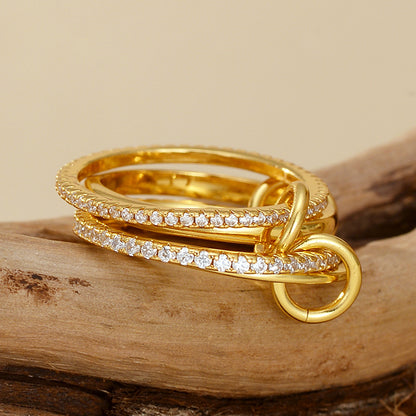 Symphony Stacks Ring - Four Layers
