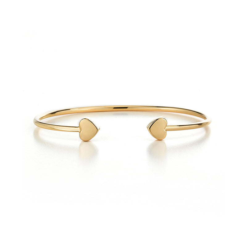 Glimmer Heart to Heart Bangle