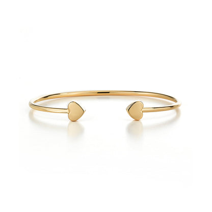 Glimmer Heart to Heart Bangle