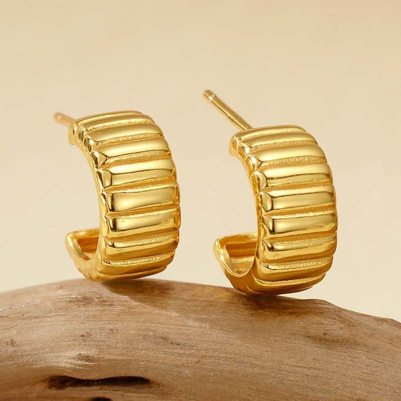 Gilded Gleam Earrings (Small)