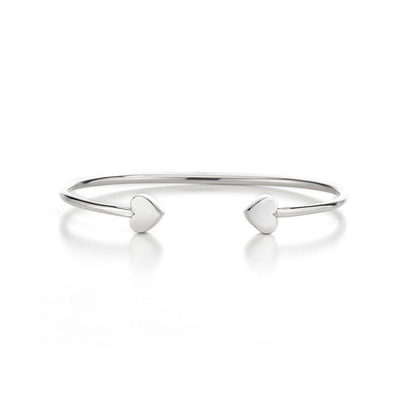 Glimmer Heart to Heart Bangle