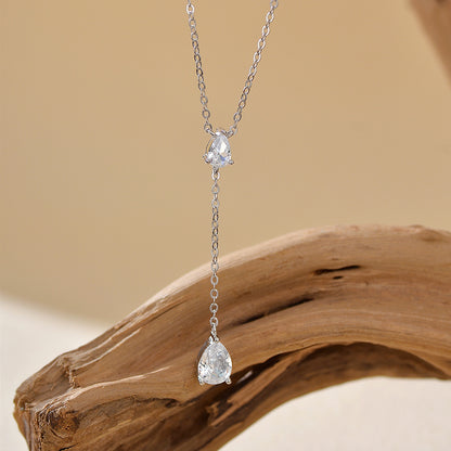 Celeste Drop Y Necklace