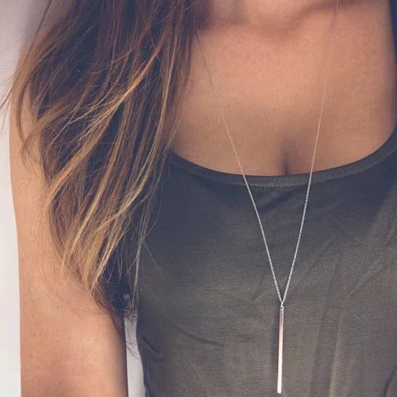 The Linear Drop Necklace