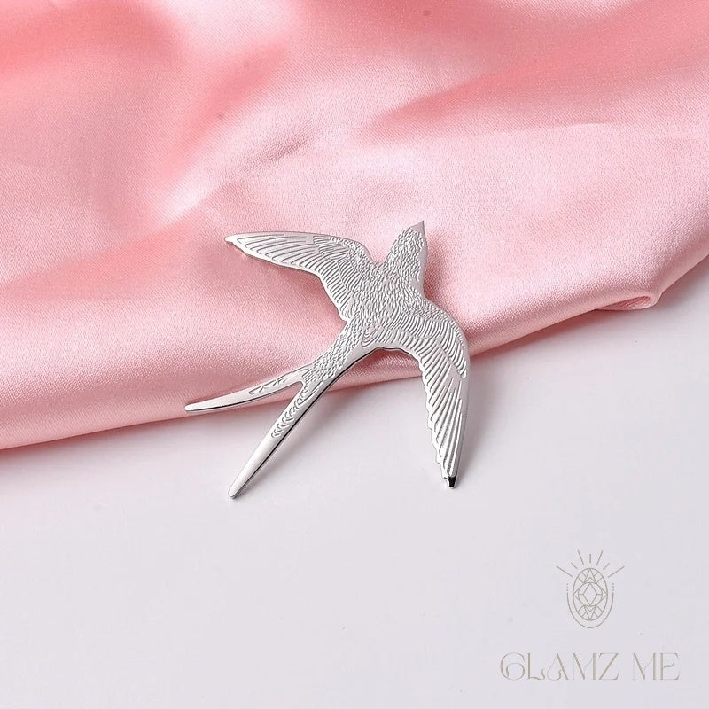 Hirondelle Brooch