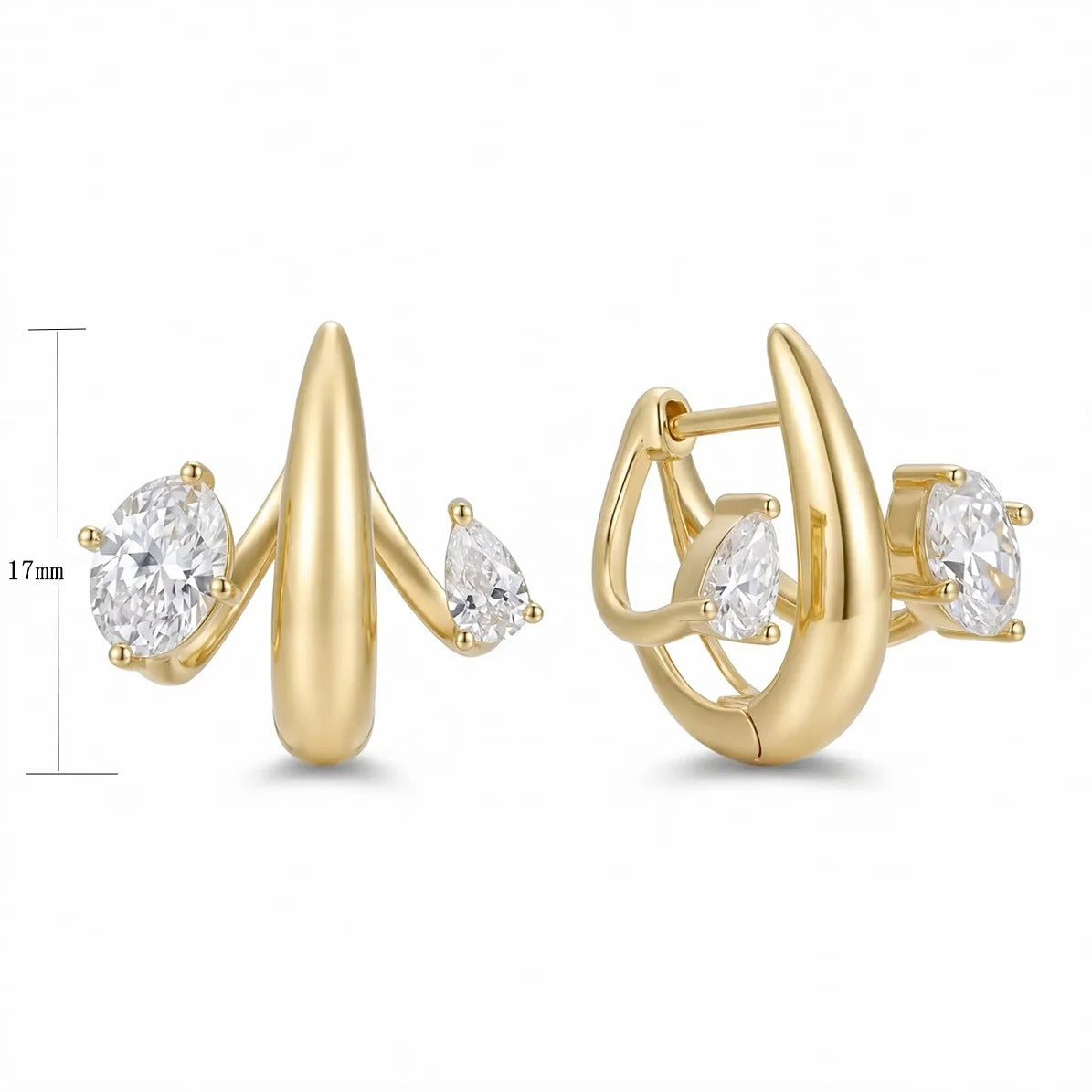 Flamme Hoops Earrings