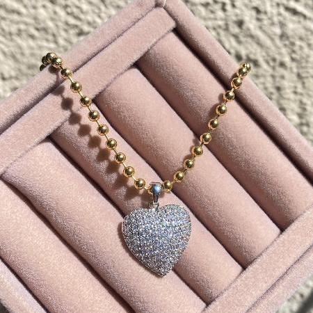 Charm Star / Heart Chain Necklace