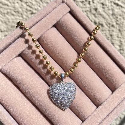 Charm Star / Heart Chain Necklace