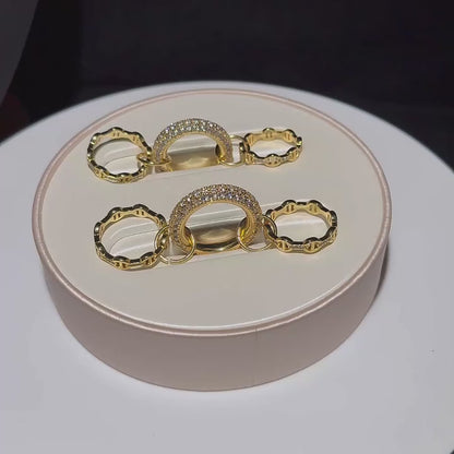 Ethereal Elegance Three Layers Ring