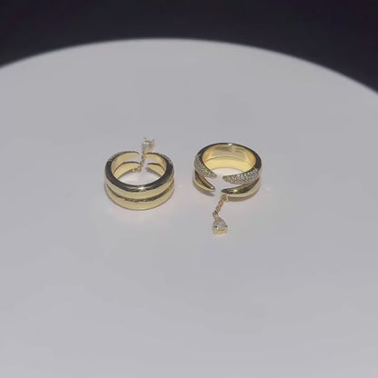 The Celestial Cascade Ring ( Adjustable )