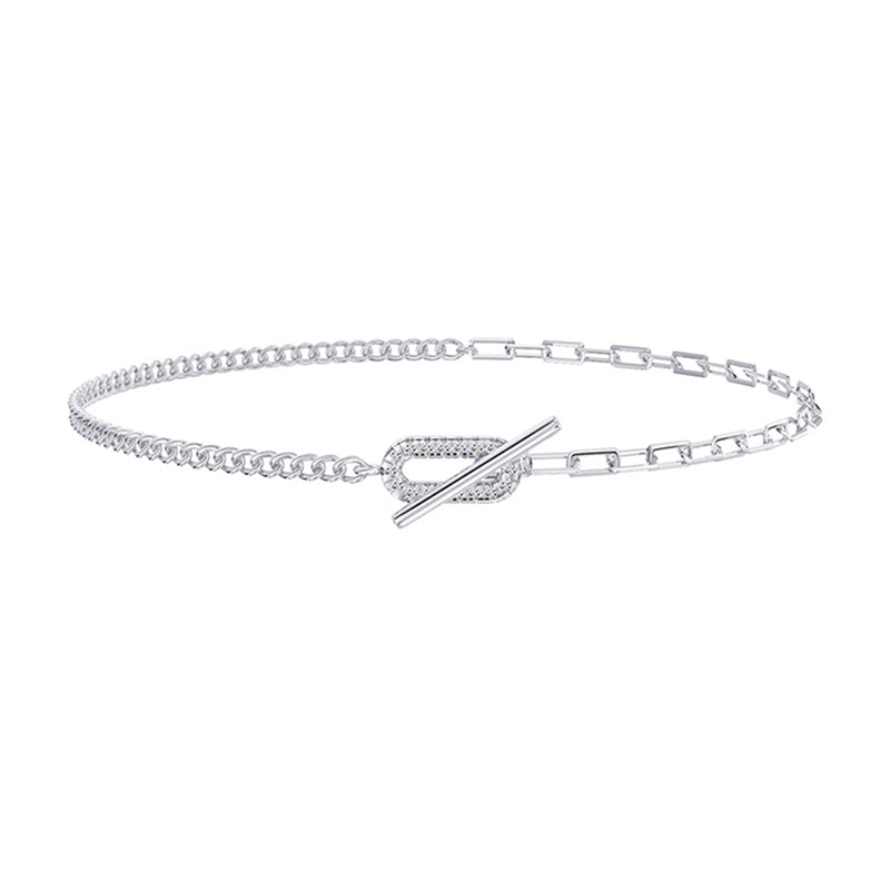 Cubic Zircon Anklet